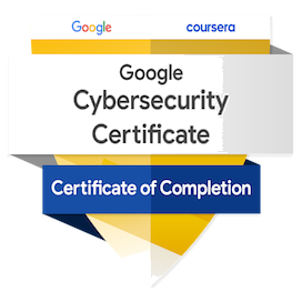 Google Cybersecurity Professional Certificate